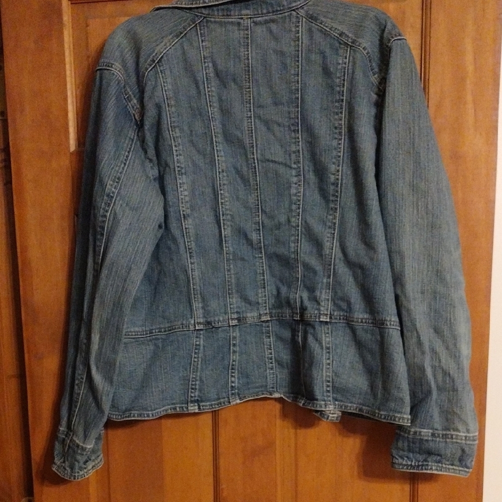 Cato Women's Blue Jean Jacket - Picture 2 of 4